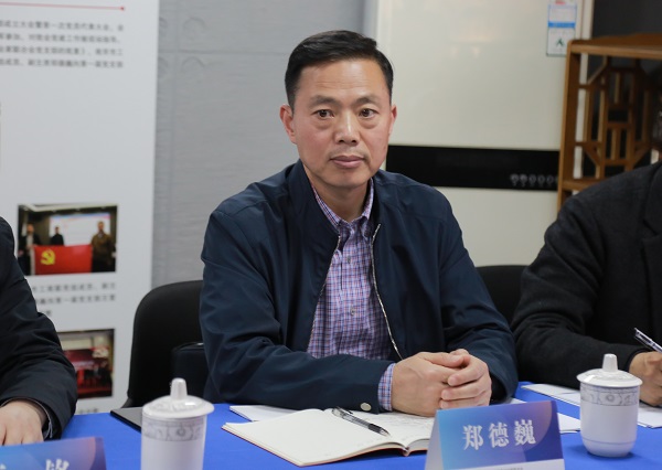 南京市委统战部副部长,市工商联党组书记丁铭一行赴市青企会调研