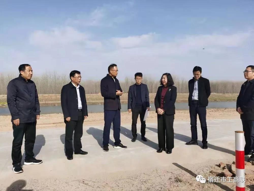 宿迁市政协副主席,市工商联主席李瑞华赴泗阳县调研民企参与乡村振兴